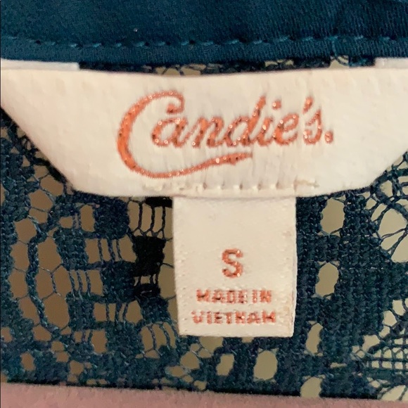 🍭Candies Teal Blouse🍭 - Picture 3 of 5